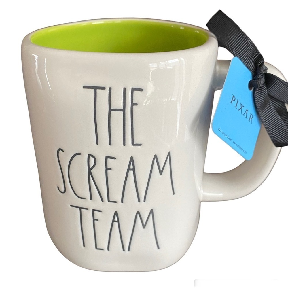 Rae Dunn Monster Inc Disney Pixar The Scream Team Mug NWT